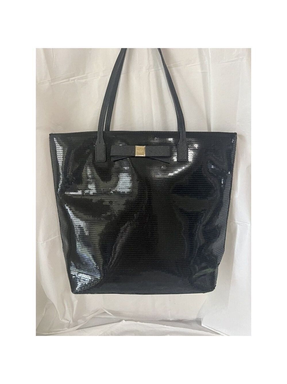 Kate Spade NY Salinas Place Tote Black Sequin
